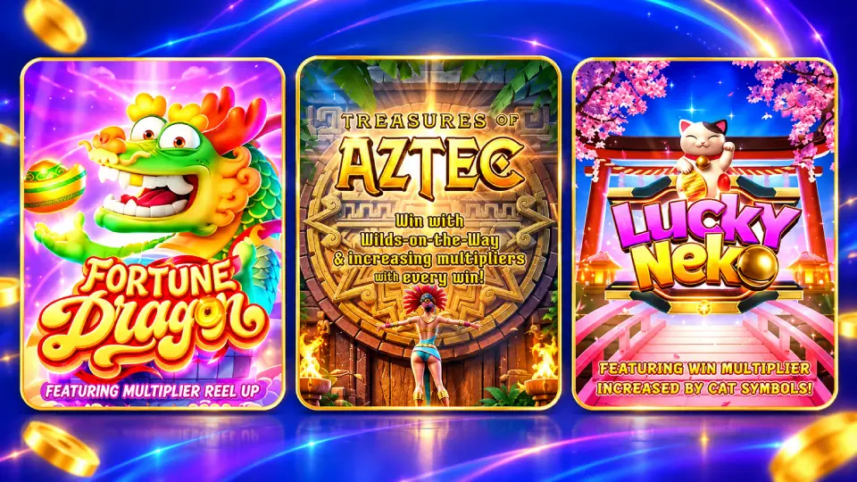 Jogos da PG Soft no APP HANZBET